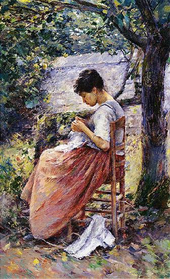 Theodore Robinson Layette oil painting picture